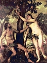 TIZIANO VECELLIO (1485-1576) - Adamo ed Eva3